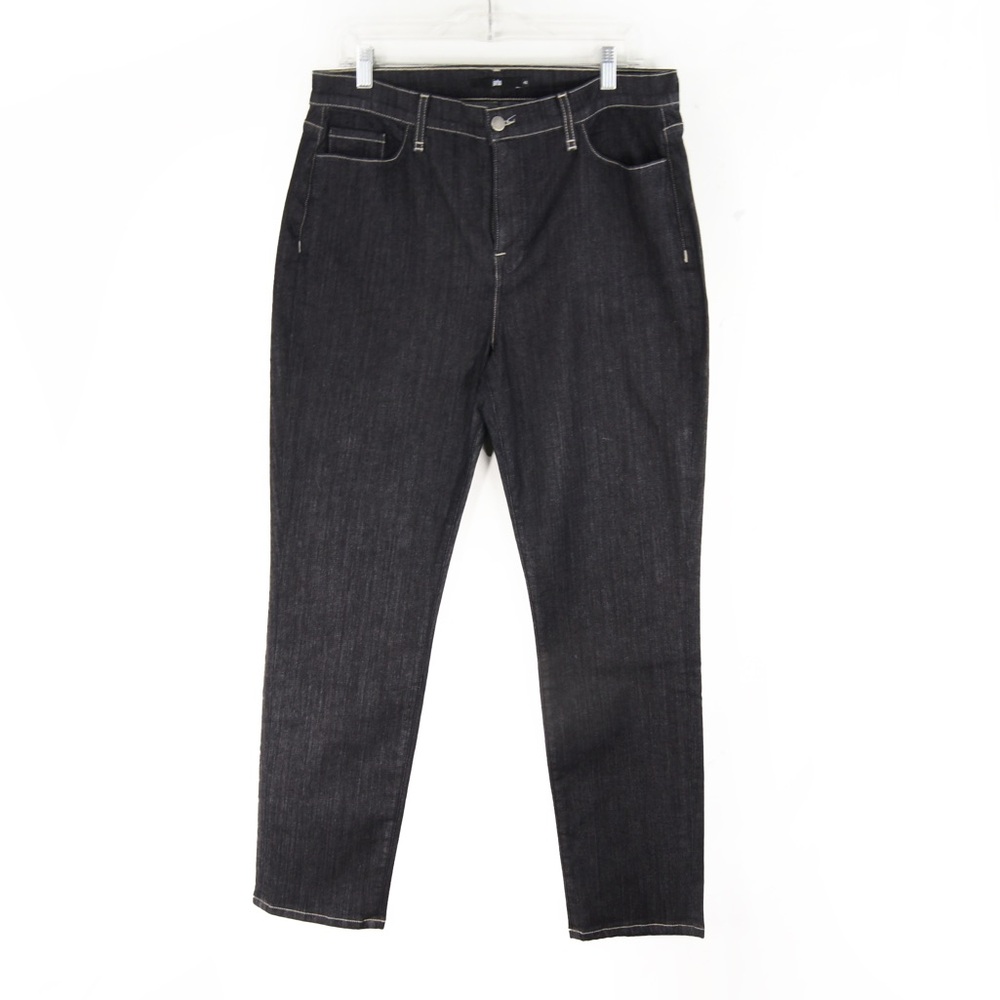 Jarbo Designer Dark Blue Black High Waisted Denim Jeans